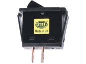 Hella® Wippschalter 12 V, mit Steckkontakt, 2 Anschlüsse, EIN/AUS; Schließer, 6EH 004 406-001 