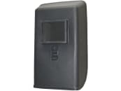 Freisicht-Schutzschild aus PP (Polypropylen), schwarz, Filterkassette 110 x 90 mm, ohne Gläser 