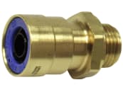Rohrverbinder "GE-M, New-Line MS" Ø Rohr außen 8 mm, M 16 x 1,5, gerade, lösbar, mit O-Ring, für Polyamidrohr 
