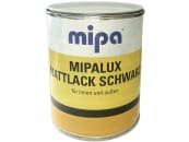 Mipa Kunstharzlack "Mipalux", mattschwarz, 750 ml, 621159005M 
