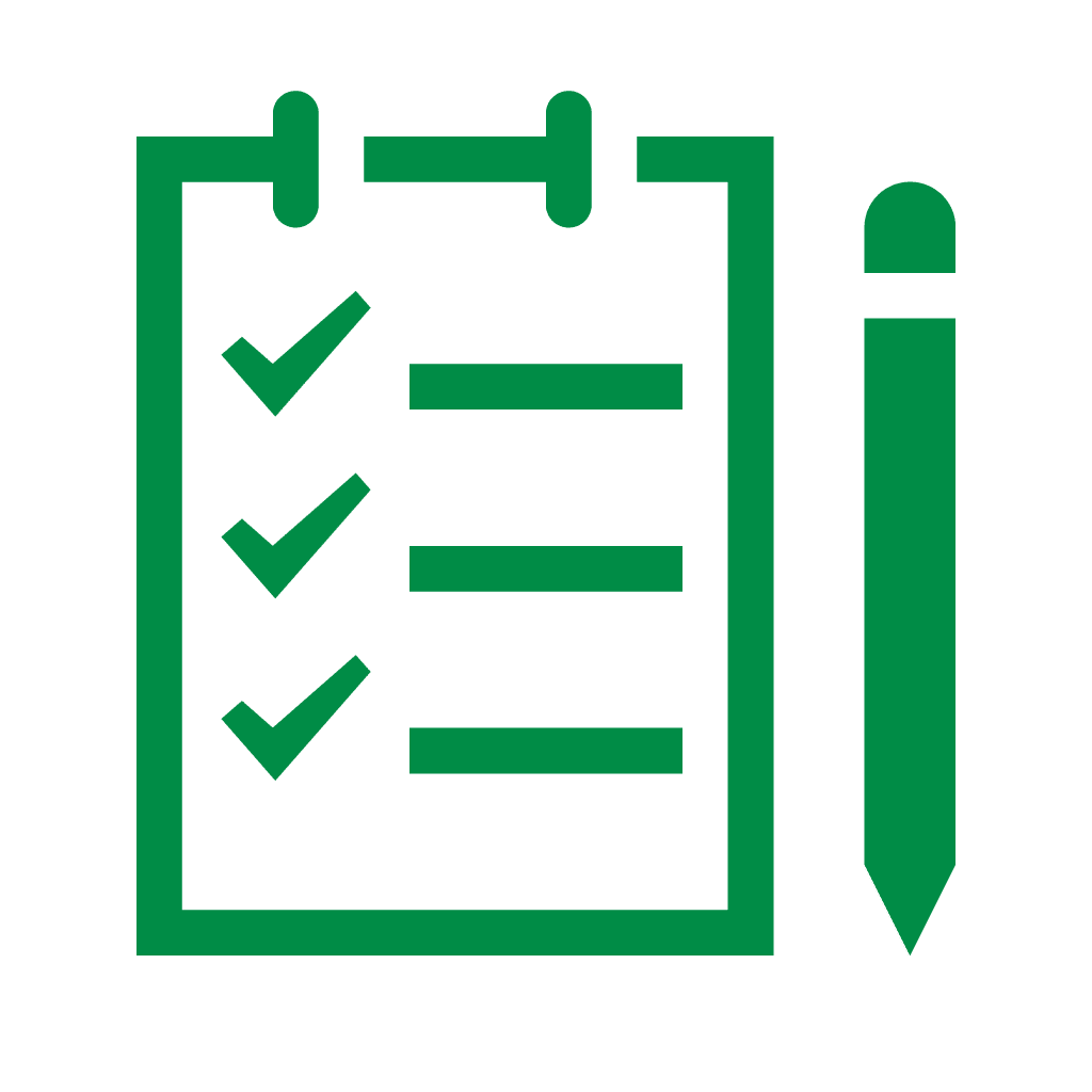 Förderantrag 084_Pikto_NotizSchreiben_Checkliste_gruen_V2.png