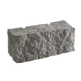 Mauerstein Granit Grau 40 x 20 x 10 cm