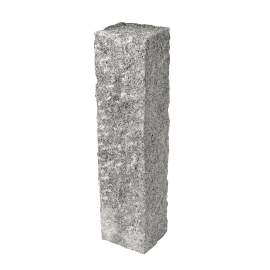 Palisade Granit Grau 15 x 15 x 150 cm, allseits gespalten und gespitzt