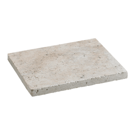 Terrassenplatte  Travertin Mix 40,6 x 40,6 x 3 cm