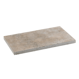 Terrasenplatte Travertin Noce 61 x 40,6 x 3 cm