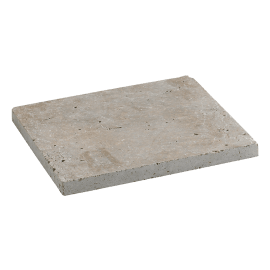 Terrasenplatte Travertin Noce 40,6 x 20,3 x 3 cm
