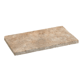 Terrasenplatte Travertin Silver 61 x 40,6 x 3 cm