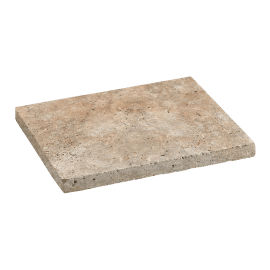Terrasenplatte Travertin Silver 40,6 x 40,6 x 3 cm