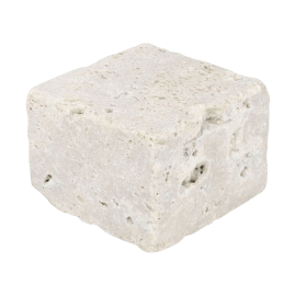 Pflasterstein Travertin Light 10 x 10 x 7 cm