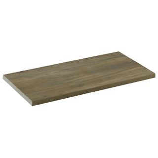 Keramische Terrassenplatte 3 cm<br>Holzoptik<br>Nussbaum