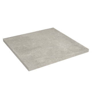 Keramische Terrassenplatte 3 cm<br>Betonoptik<br>Braungrau