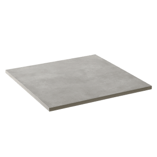 Keramische Terrassenplatte 3 cm<br>Betonoptik<br>Grau