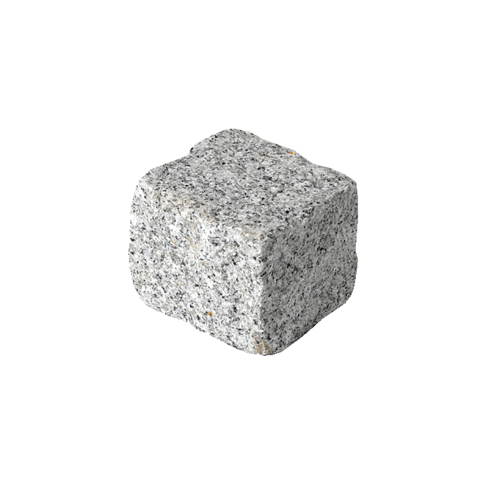 Pflasterstein Klein Granit Grau 9 x 9 x 9 cm