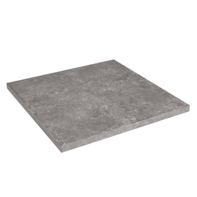 Keramische Terrassenplatte Retro Grau-marmoriert 60 x 60 x 3 cm