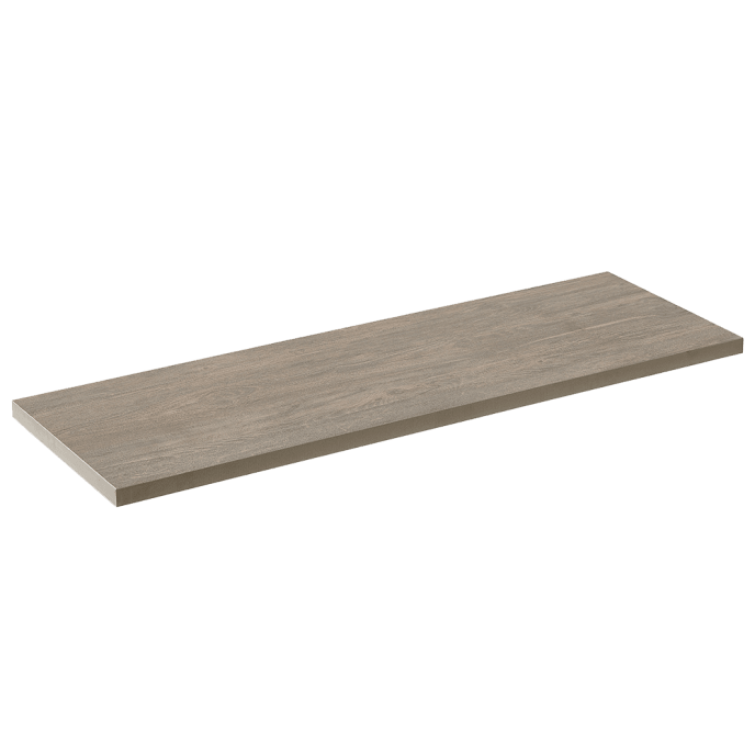 Keramische Terrassenplatte Walnuss 120 x 40 x 3 cm