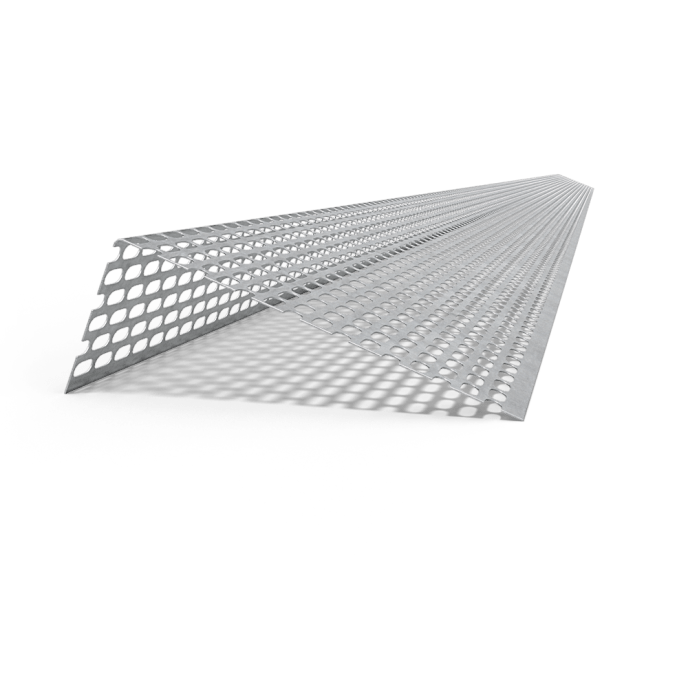 Lüftungsprofil Alu Blank 40 x 100 mm x 2,5 m