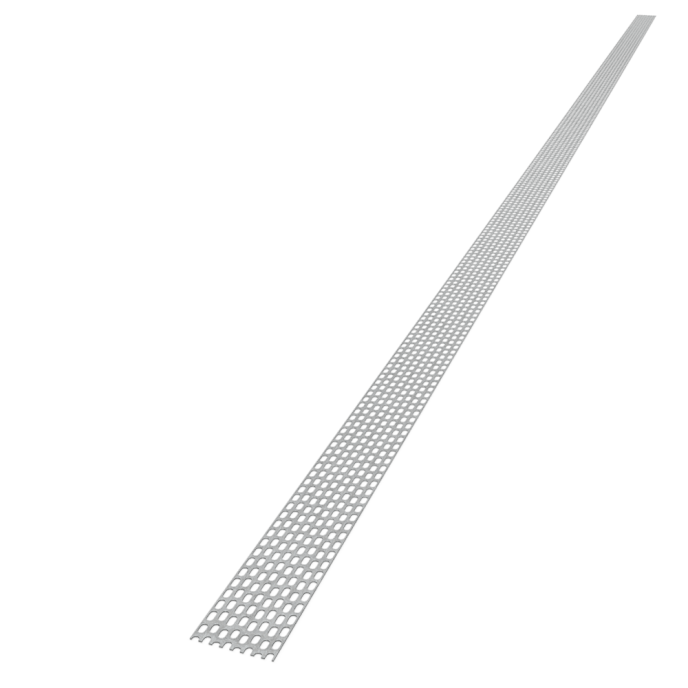 Lüftungsband Alu, Blank, 50 mm x 2,5 m