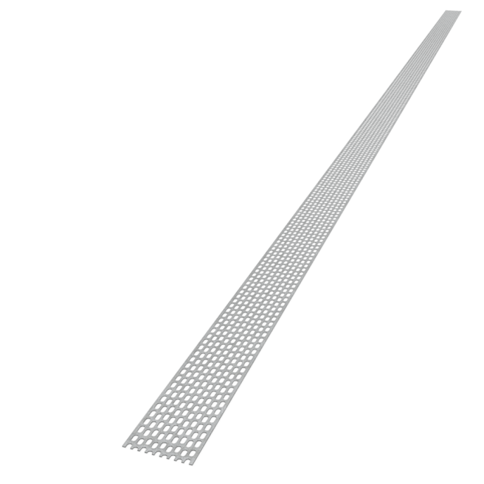 Lüftungsband Alu, Blank, 60 mm x 2,5 m