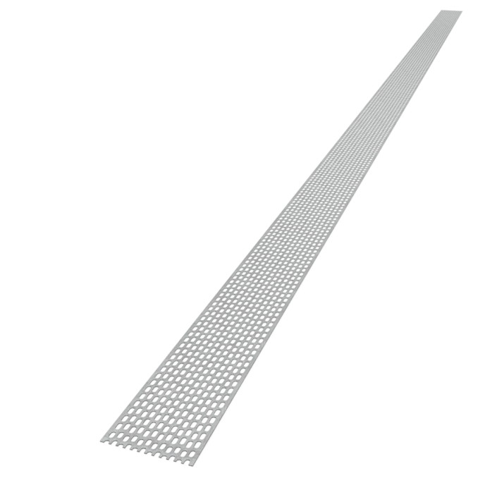 Lüftungsband Alu, Blank, 80 mm x 2,5 m