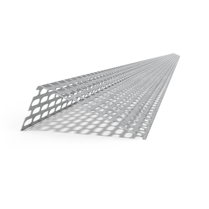Lüftungsprofil Alu, Blank, 27 x 60 mm x 2,5 m