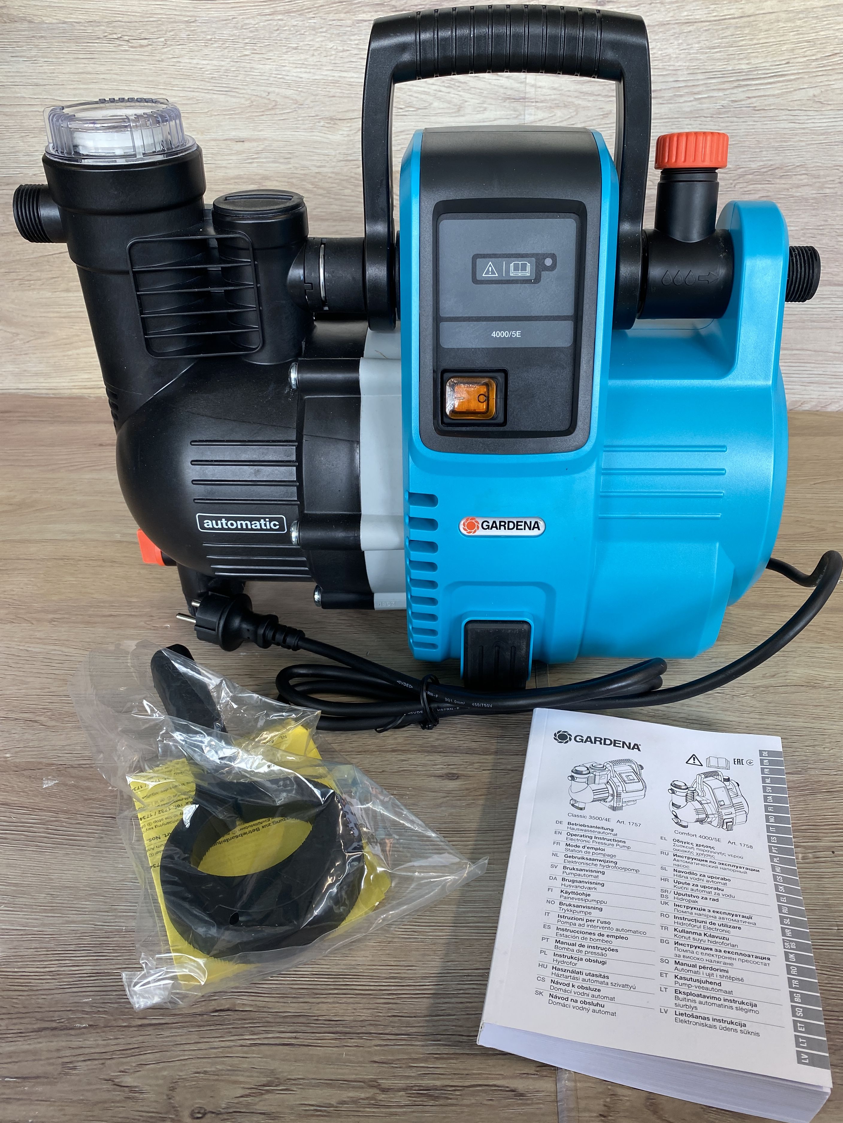 Gardena Hauswasserautomat 4000/5E Nr. 175820 4000l/h 4,5 bar 1100 W eBay