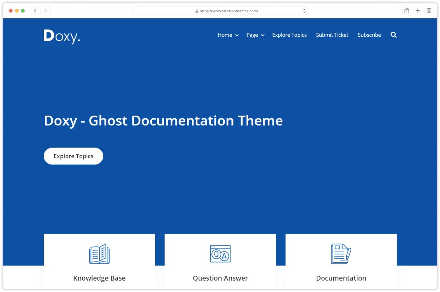 Best documentation ghost themes for ghost cms in 2025