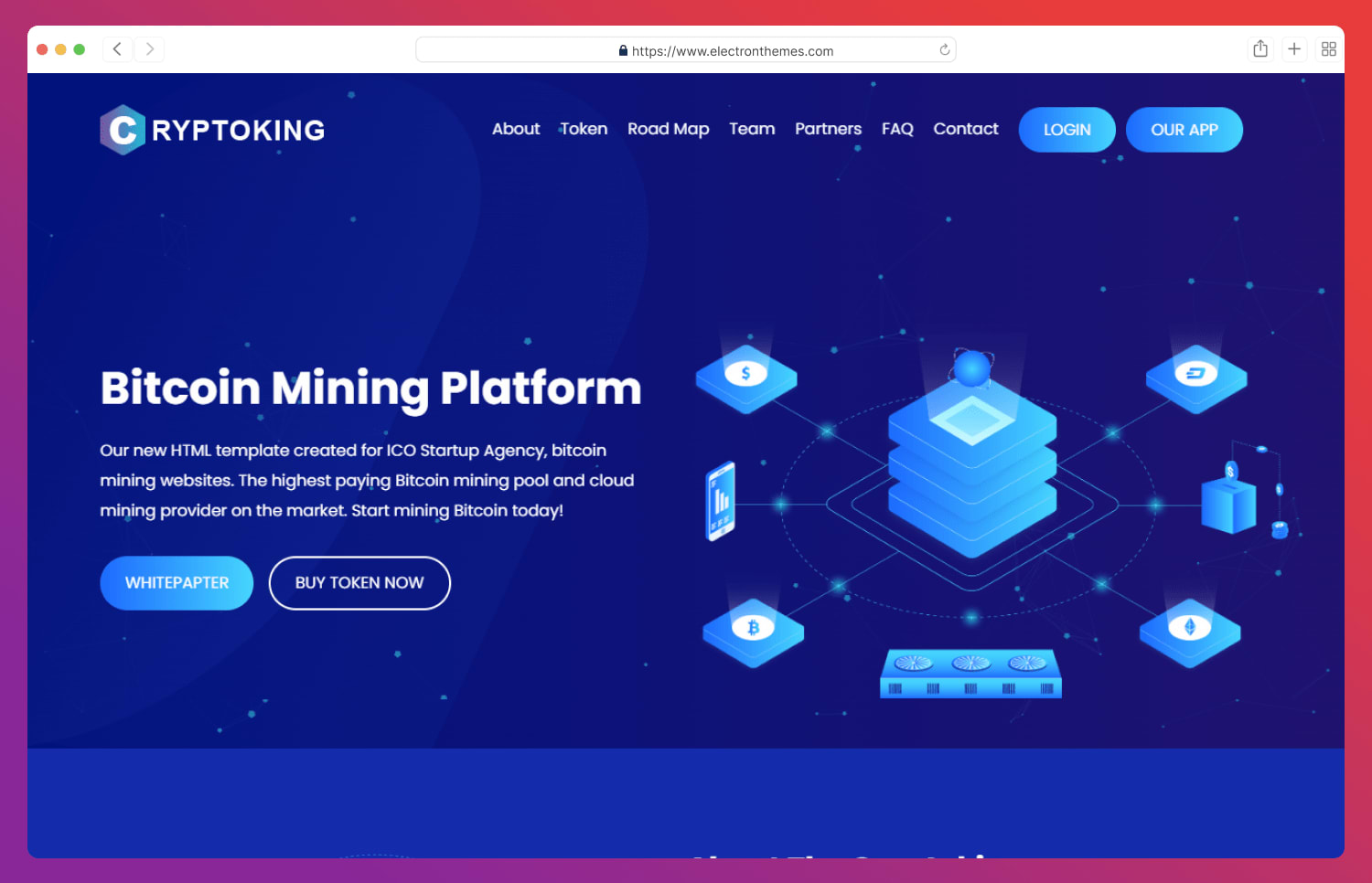 Cryptoking html template