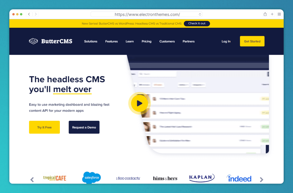 Butter cms