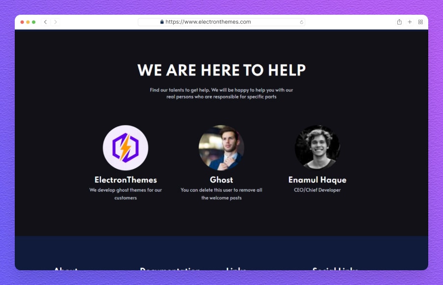 docslab authors, Ghost CMS Theme for Technical Writing