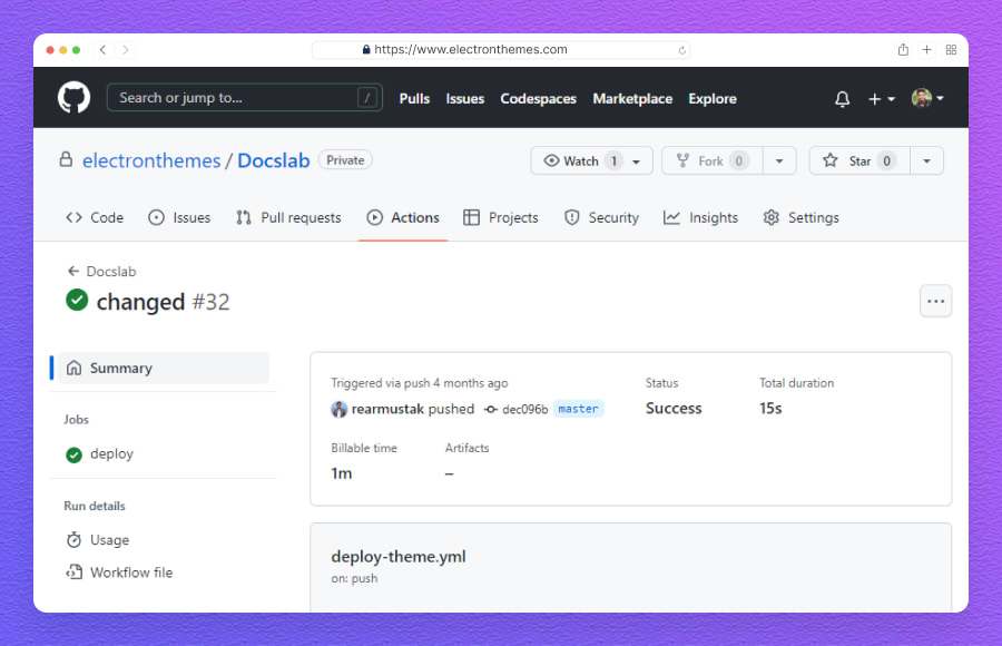 docslab docs theme on github