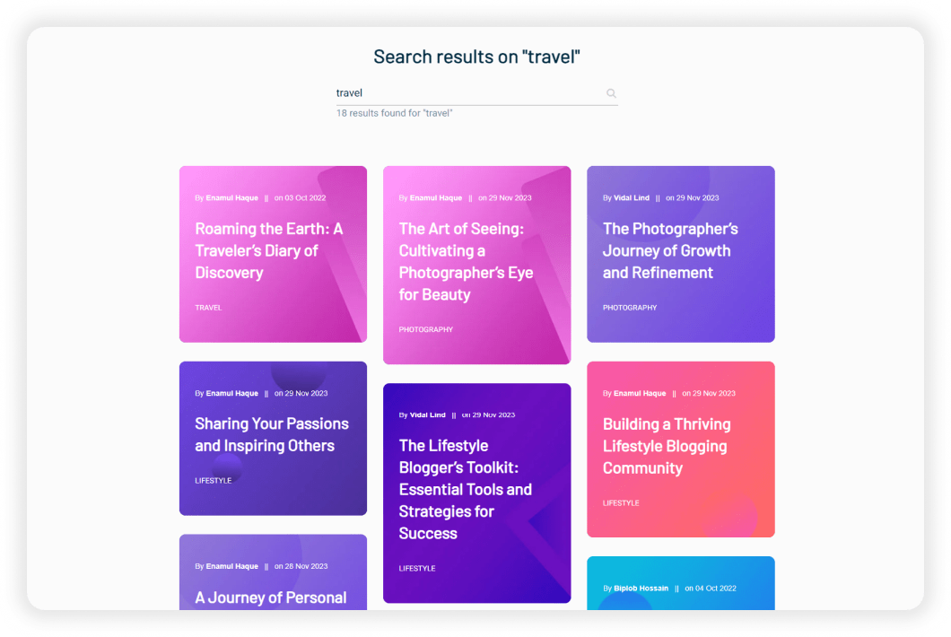 Find Your Article Faster on Arkai WordPress blog theme
