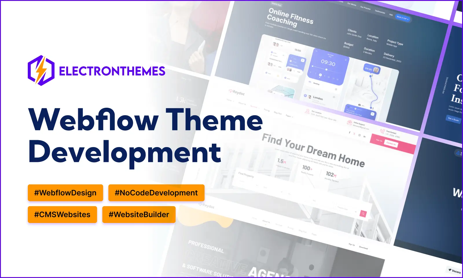 Webflow Development Services Agency | ElectronThemes
