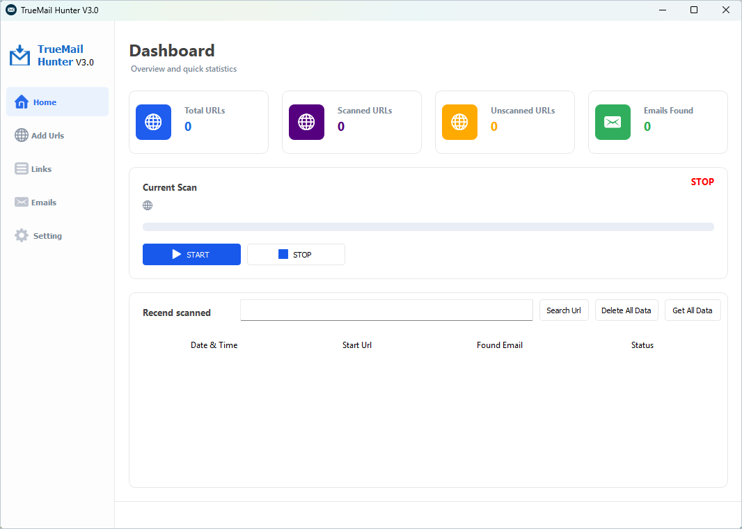 TrueMail Hunter v3.0 | Bulk Website Email Extractor for Lead Generation
