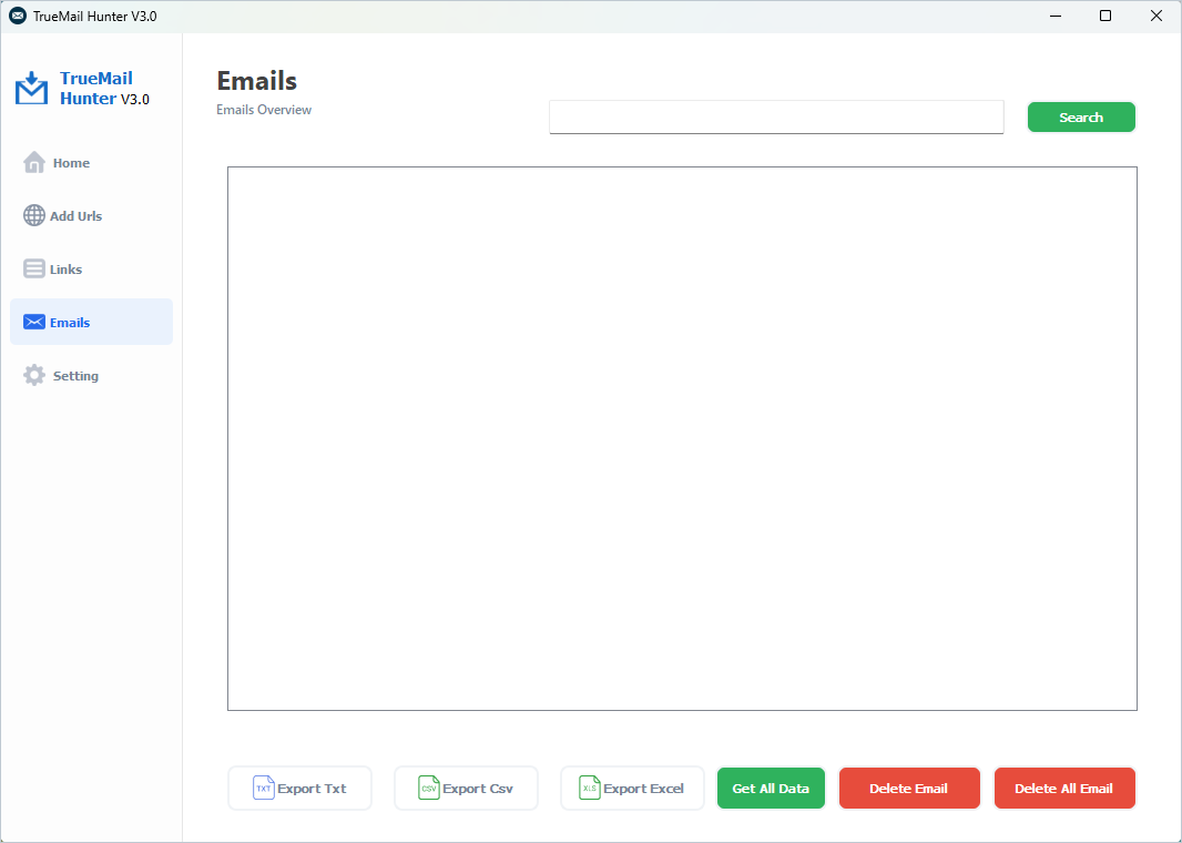 TrueMail Hunter v3.0 | Bulk Website Email Extractor for Lead Generation