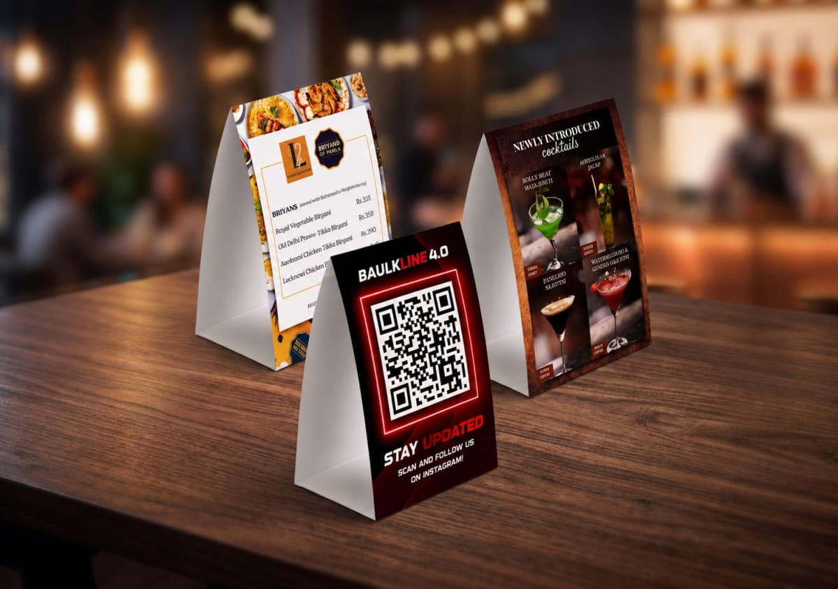 Tent Cards
