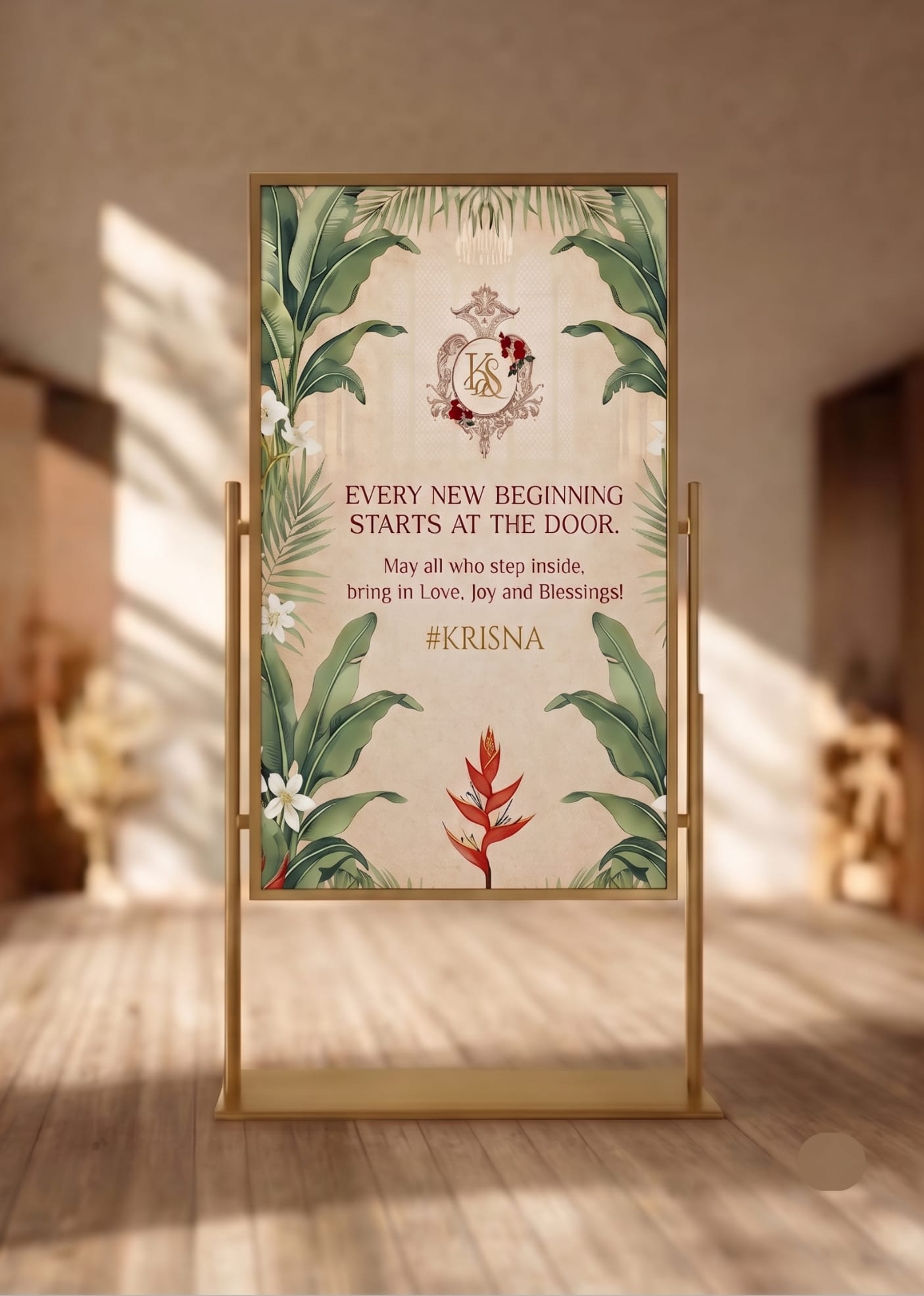 Wedding Entry Board