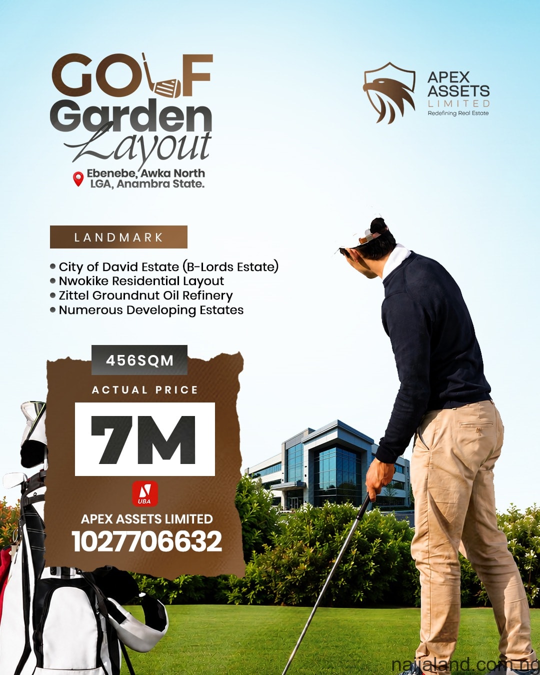 Golf Garden Layout