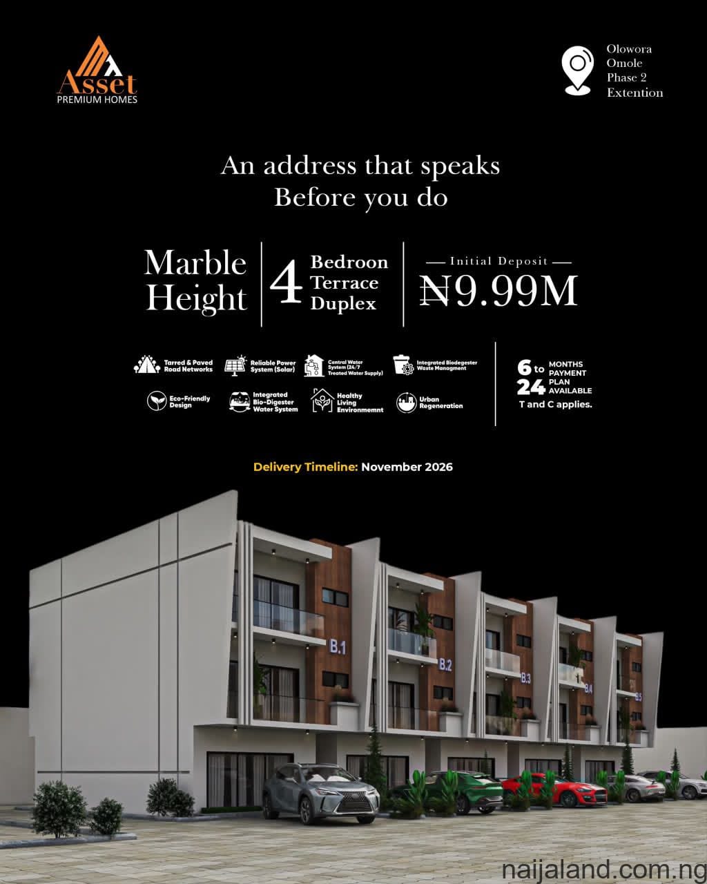 MARBLE HEIGHT - View 1