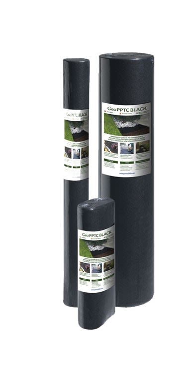 GEO PP Ugressduk UV-bestandig, 150g 2x25m svart | BB Produkter VVA AS