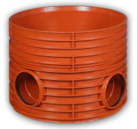 160 kråkefotkum (90° innløp) f 600  stigerør, rødbrun