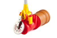 Tilbakeslagsventil m/servicestag for Ø110 rennekum