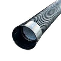 110 DV OD PEHD Drens 150° SN8 L=6m, m/muffe