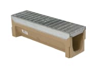 Base 100x100 - 0,5m (Gitterrist galv C250)