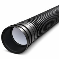 200/175 OD DV PP overvann SN8 L=6m m/muffe og pakning