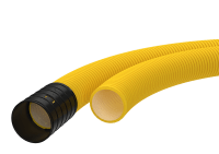 75 DV kabelrør i kveil (450N) L=50m, gul