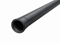 75 PP overvannsrør SN8 L=3m , svart