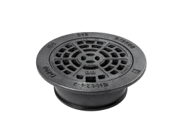 Sett 315 ramme og ristlokk m/lås/pakn. D400 std