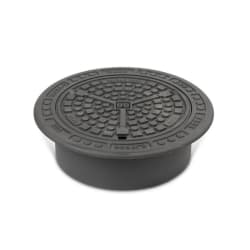 Sett 600 ramme og lokk m/lås/PUR. D400 BB+