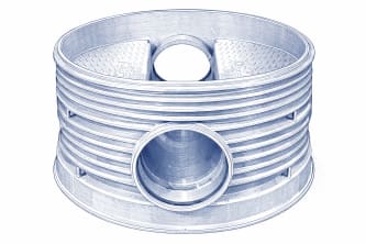 Nedstigningskum 1000