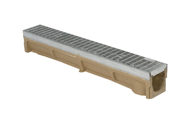 Base 100x150 - 1m (Gitterrist galv C250)